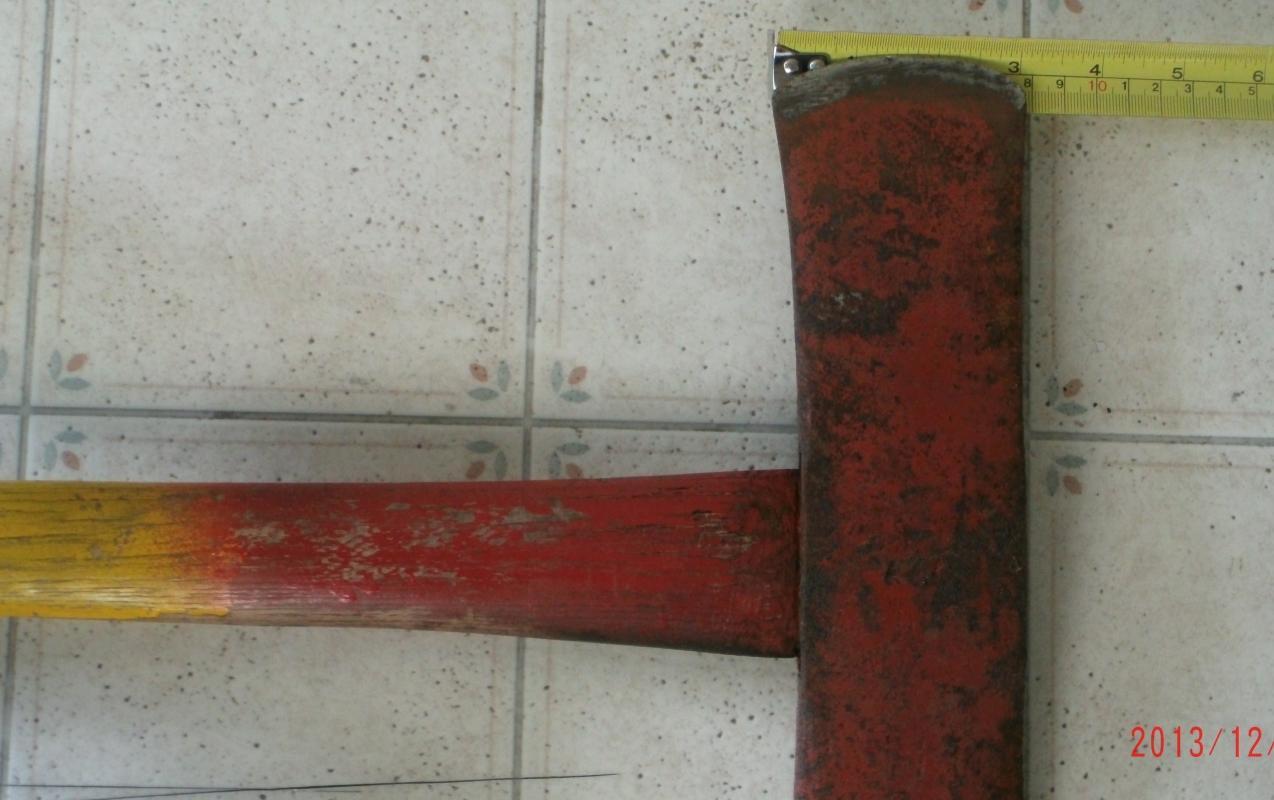 B.C. Historical Artifact c 1900 thought to be UnMarked WALTERS FIREMANS Double Bit FALLING AXE ax UnAltered as true tool collector prefer