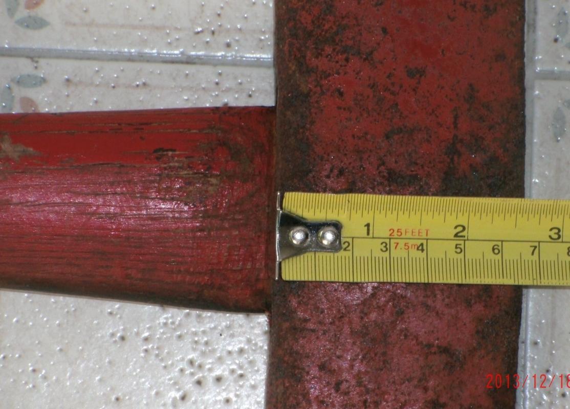 B.C. Historical Artifact c 1900 thought to be UnMarked WALTERS FIREMANS Double Bit FALLING AXE ax UnAltered as true tool collector prefer