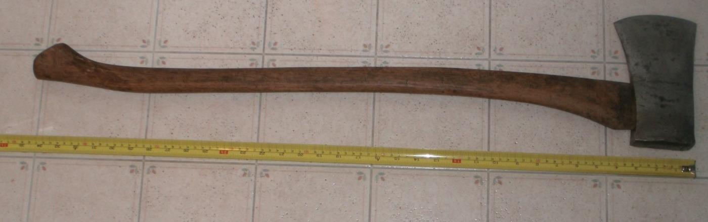 c 1889 H. WALTERS & SONS HULL, PQ ( Sheffield Toolmaker) Canadian Wedge SINGLE EDGE BLADE AXE