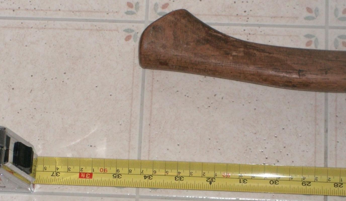 c 1889 H. WALTERS & SONS HULL, PQ ( Sheffield Toolmaker) Canadian Wedge SINGLE EDGE BLADE AXE