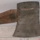 c 1889 H. WALTERS & SONS HULL, PQ ( Sheffield Toolmaker) Canadian Wedge SINGLE EDGE BLADE AXE