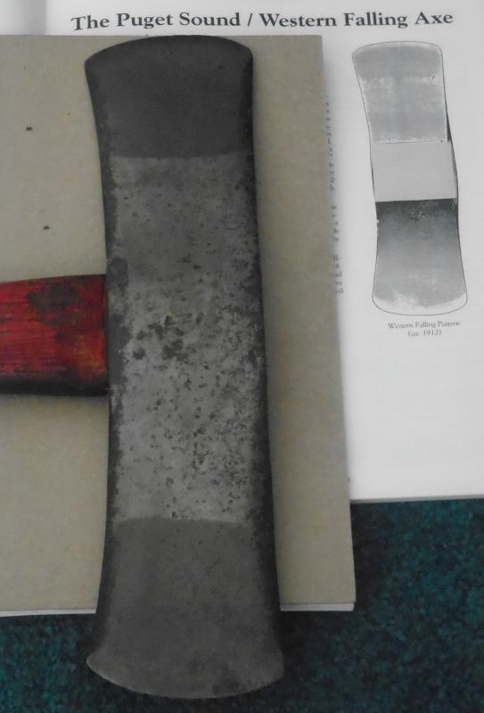 B.C. Historical Artifact c 1900 thought to be UnMarked WALTERS FIREMANS Double Bit FALLING AXE ax UnAltered as true tool collector prefer