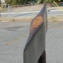B.C. Historical Artifact c 1900 thought to be UnMarked WALTERS FIREMANS Double Bit FALLING AXE ax UnAltered as true tool collector prefer