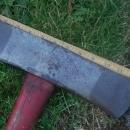 B.C. Historical Artifact c 1900 thought to be UnMarked WALTERS FIREMANS Double Bit FALLING AXE ax UnAltered as true tool collector prefer