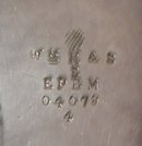 Art Nouveou SILVER Hot Water Pot ~~ Hallmarked ~~ Very Good Condition
