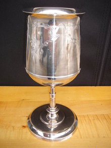 Silver Goblet Reed Barton USA Curiosity Cove