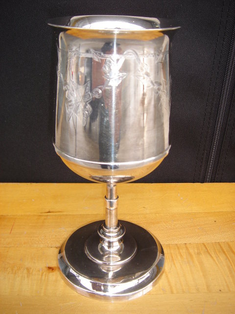 Silver Goblet Reed Barton USA Curiosity Cove