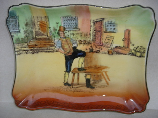 Royal Doulton Plate TITLE: Sam Weller in Beautiful Original Condition NO SALES TAXES to USA + NO SALES TAXES to CANADA