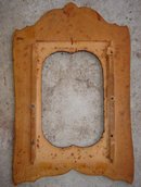 POKER ART Art Nouveau Picture Frame SOLID BIRDS EYE MAPLE construction