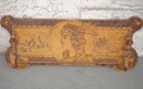 Poker Art Plaque with Tie Rack or Towel Bar PAULINE JOHNSON Image ~~ PLUS with New Book History of Pauline Johnson