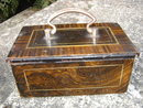 Nautical ANTIQUE Ship's Strong Box WITH KEY ~ from the Era of the Titanic. Fantastic HEAVY GAUGE SOLID STEEL Construction in this Little Strong Box with Original Key. RARE FIND for Collector.