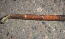 Nautical ANTIQUE FISHING ROD Circa 1853-1880 Size 9 Ft. 9 Inches LONG _features RED Agate Eyelets_spare parts included