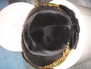 Vintage Apparel~ Ladies HAT ~ COLLECTOR Have a Look!!! GENUINE FEATHERS + Velvet Fabric.~~ In Mint Condition Ladies Custom -Made Winter Hat ORIGINALLY from EATON'S CANADA Size 10.5