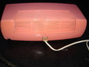 TESTED GOOD WORKING ORDER _Rogers Majestic PINK MANTLE RADIO Circa 1960's Size 12.5 Inches Wide ~ that is in Good Working Order. Tidy Condition. Safe Electric Cord + Plug. for Home Or Office
