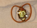 Dolls Collectible 1950 era TINY Ladies Japan Watch with Original Elastic Watch Band. Very Hard to Find.