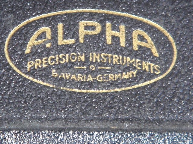 Makes a Great Gift ___For Architect or Drafting / Draftperson __Marine Nautical map planning___ ALPHA Precision Compass Instruments BAVARIA - GERMANY