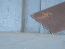 Tools ANTIQUE ~ Plaster's SQUARE Please Note: DECORATIVE SCROLL is DIFFERENT ON EACH END. Makers Stamp in Steel Looks like a CROWN with G+W Most Unusal RARE FIND Early 1900