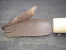 Antique Canadian / England Tool ~ Unusual Steel Tool for Laying old Doulton Lambeth WATER PIPES. requires handle or add to your tool collection.