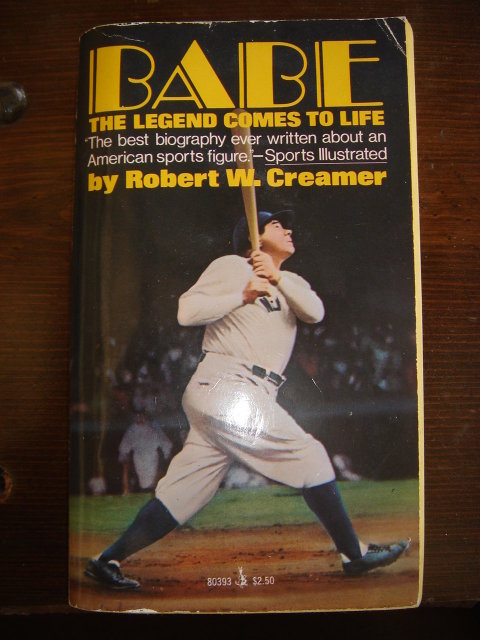 Collectible SPORTS Memorabilia ~ Vintage BABE The Legend Comes to Life ~ Babe Ruth American Sports Figure. Pocket Book / Paper Back ~ 452 Clean Pages