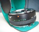 Collectible Vintage NEW old Stock 2X Tel Converter Brand Name KITSTAR fits Minolta Manual Focus