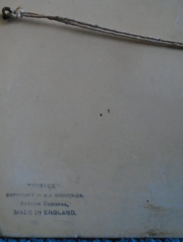 old Ivorex plaque,