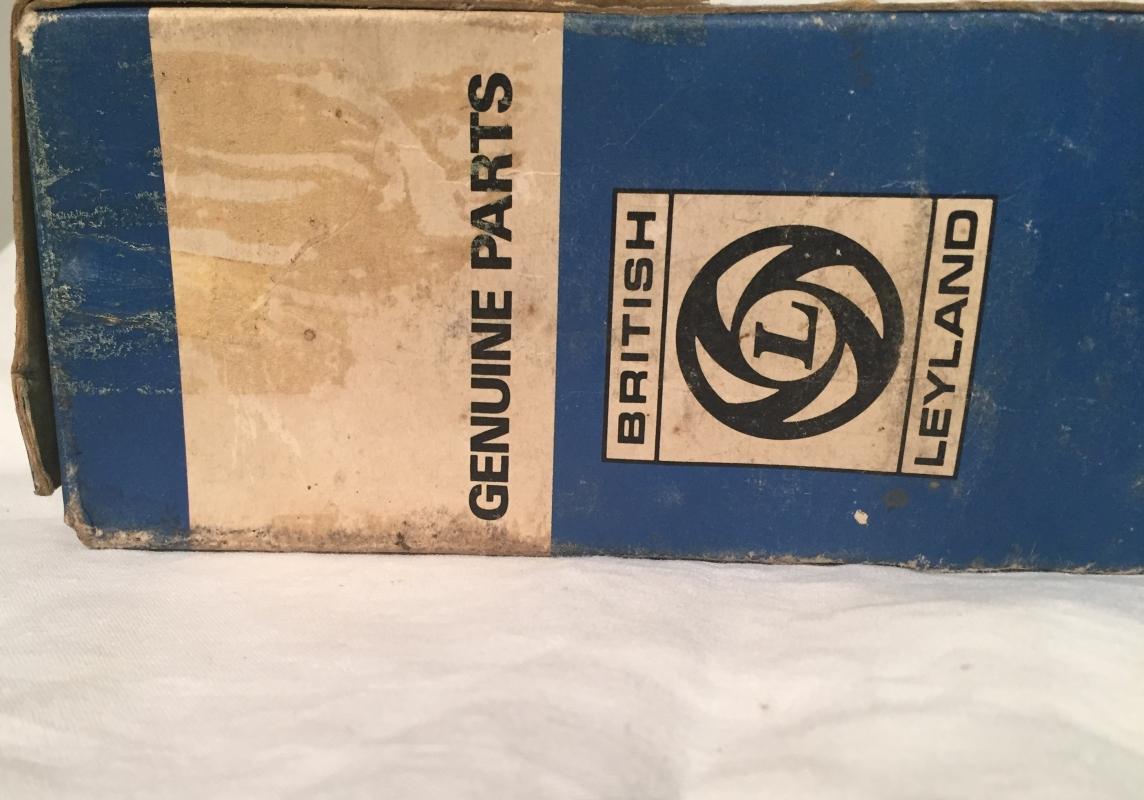 1963 British Leyland MINI MINOR Car NEW CHROME BUMPER GUARD_ NOS_in Original old Box