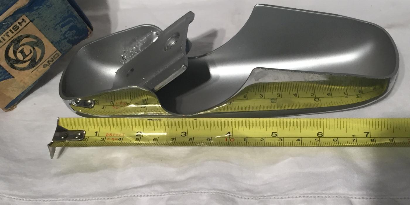 1963 British Leyland MINI MINOR Car NEW CHROME BUMPER GUARD_ NOS_in Original old Box