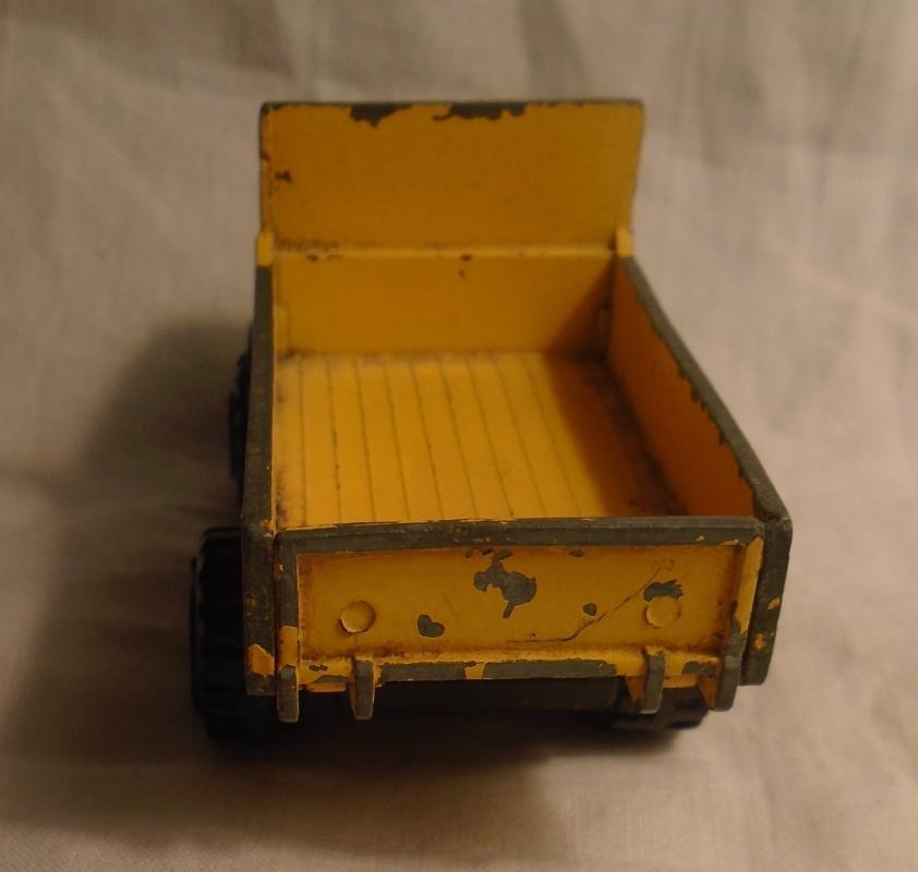 1960s 70s Pressed Steel TONKA Lorry flat deck box Metal mini Truck