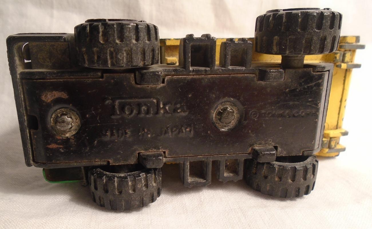 1960s 70s Pressed Steel TONKA Lorry flat deck box Metal mini Truck