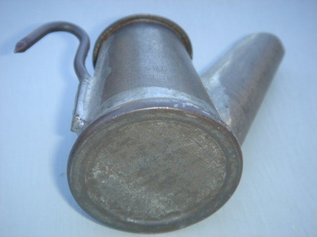 Antique Coal Miner's Hat Lamp ~ Beauty of this Very Fine Tinware Miner's Lamp. Circa 1890's. From the Era of Robert Dunsmuir COAL BARON Vancouver Island ~ Collectors Grade 9/10 _Stamped: IMPERIAL _M.HARDSOCG Pittsburgh PA