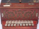 Antique from ESTATE HOHNER BUTTON ACCORDION ACCORDEON Rare Find . Works. With Round Shell Buttons. Very Early German Model.