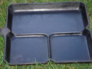 Estate Kitchen Collectible Circa 1940's GRISWOLD SQUARE Colonial Breakfast Skillet ~ In Nice Clean Condition ~ Cast Iron Fry Pan