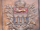 This is Rare Old & HEAVY 7 1/2 LBS School House SOLID COPPER PLAQUE ~ ORIGINAL ART~ Signed by Artist. from Saskatchewan, Canada ~ LARGE 16