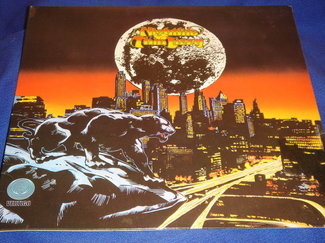 Collectible VINTAGE Vinyl RECORD ~ old AND in Beautiful Condition. ~ THIN LIZZY Rock Band Record TITLE - NIGHT LIFE ~ British Band