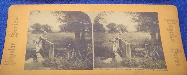 Antique STEREOVIEW CARD ~ Popular Series ~