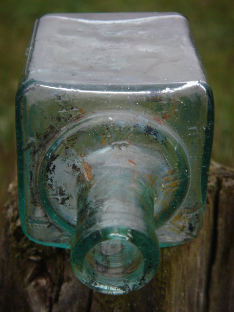 HAND DUG from British Columbia HISTORICAL SITE. _Hours + Hours of Careful Hand Digging. BEAUTIFUL CHINESE INK BOTTLE with script