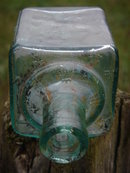 HAND DUG from British Columbia HISTORICAL SITE. _Hours + Hours of Careful Hand Digging. BEAUTIFUL CHINESE INK BOTTLE with script