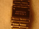 Gently Pre-owned MEN'S SEIKO Gold Tone WRIST WATCH _with BLACK DIAL
