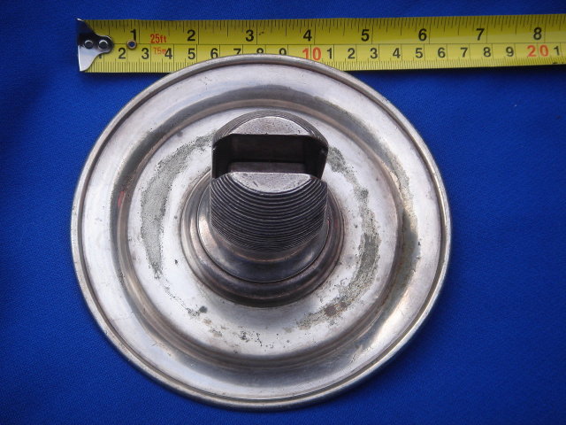 Circa 1938 _unmarked Railroad Logo CNR___Nickel SILVER Ashtray / Match Strike / Match Holder __HEAVY _Stamped with Makers Mark INTERNATIONAL SILVER CO.