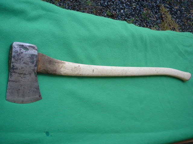 Good ole SWEDEN Single Bit AXE with Hickory Handle_ Ax _ It's The Quality of Steel