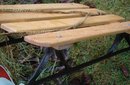 Vintage QUALITY MADE Classic Racer / Childs Sled __Made in Canada __in Excellent Condition__HARDWOOD + Iron Frame _SUPER STRONG _Bolted Each Piece