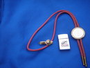 Collectible _PANTHER OIL & GREASE Mfg. Co._ Cigarette LIGHTER _SIGNED by C.E.O _ A.B. CANNING__ Metro brand Japan _OIL WELL BOLLO TIE _ Gold style
