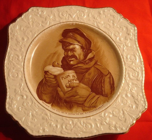 Bairnsfather Plate