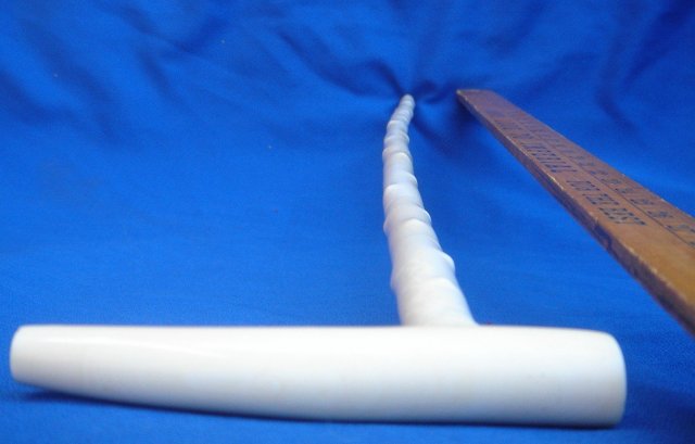 Enjoy adding to your Collection _Makes a Beautiful Gift for your Husband. this is a Fantastic _Antique WHALE IVORY Walking Stick _Cane_ unthreads in