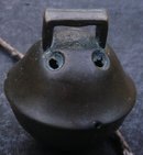 A Birthday GIFT _Antique Circa 1837-1901 Swedish SANTA'S Sleigh Bell _look carefully at angle appears a makers X mark _Gentle ringing tone