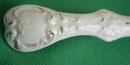 LARGE White & GOLD Porcelain Ladle features Gold Gild Trim with Shamrock in Centre of 4.25
