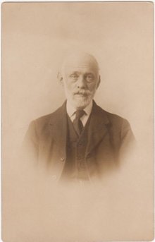 Antique postcard Well dressed Man _stamped on back Mar 1919_