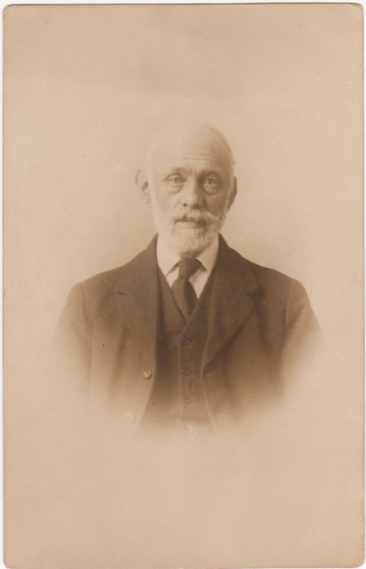 Antique postcard Well dressed Man _stamped on back Mar 1919_