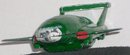 Toys _DINKY TOY__ Thunderbird 2 __Meccano Ltd. England __Original Green... the nice color__Slides across floor on Steel Rollers __Shipping in Canada $12.63