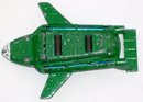 Toys _DINKY TOY__ Thunderbird 2 __Meccano Ltd. England __Original Green... the nice color__Slides across floor on Steel Rollers __Shipping in Canada $12.63